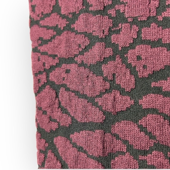 Dynamite Sleeveless Bodycon Wine Dress S - Picture 4 of 6